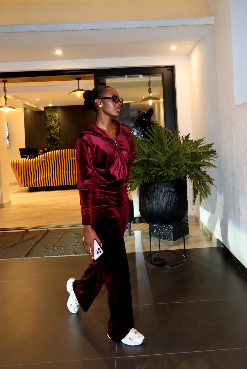 Velour Tracksuit Complete