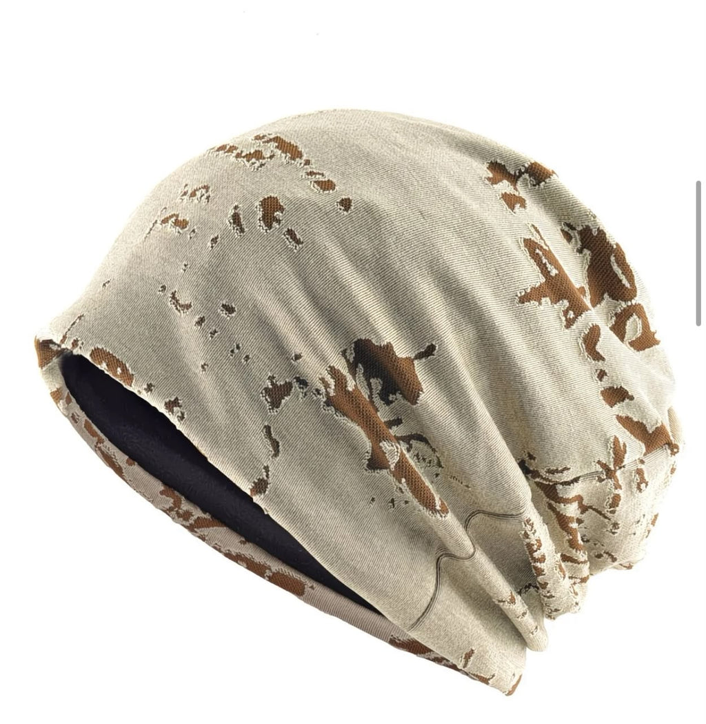 Beanie (seamed cap) Camo