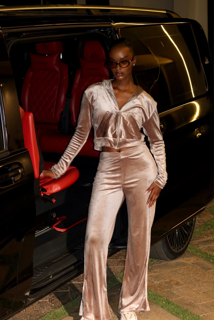 Velour Tracksuit Complete